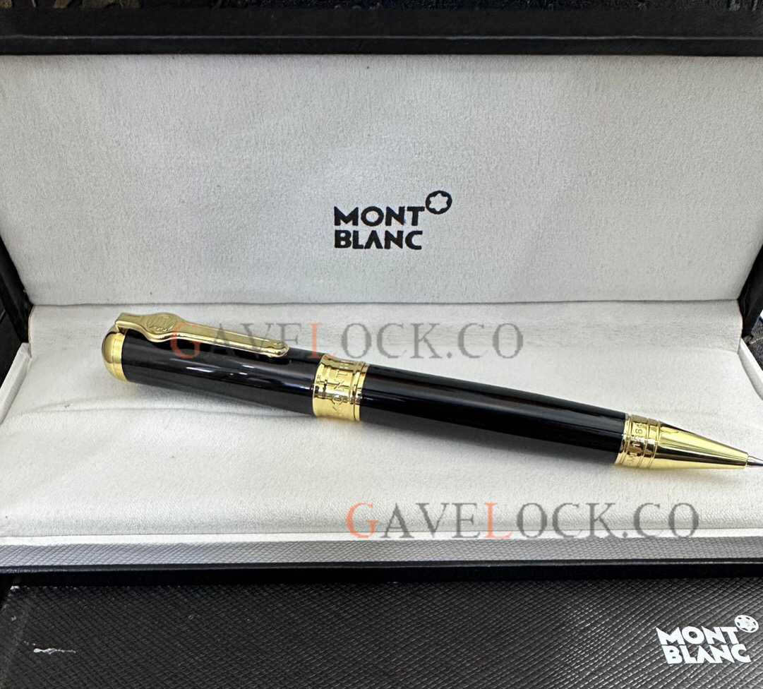 AAA Montblanc Muhammad Ali Gold Clip Ballpoint Pen Replica